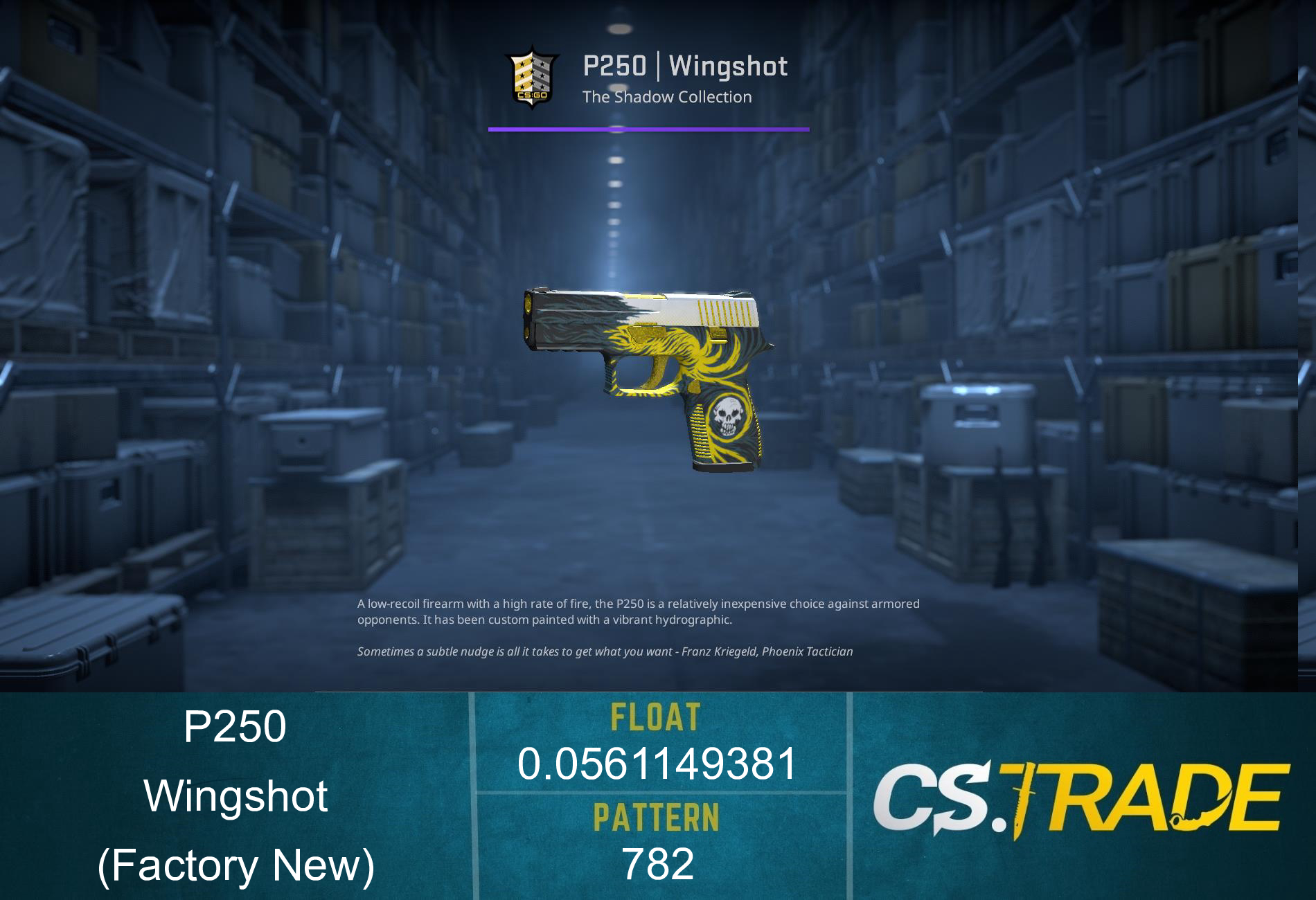 P250 | Wingshot (Factory New) Screenshot