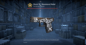 Glock-18 | Wasteland Rebel (Factory New) Screenshot