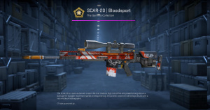 SCAR-20 | Bloodsport (Minimal Wear) Screenshot