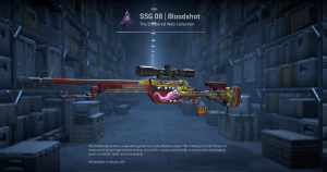 SSG 08 | Bloodshot (Field-Tested) Screenshot