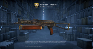 PP-Bizon | Antique (Minimal Wear) Screenshot