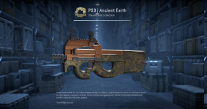 P90 | Ancient Earth (Factory New) Screenshot