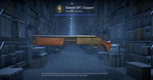 Sawed-Off | Copper (Well-Worn) Screenshot