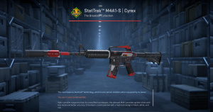 StatTrak™ M4A1-S | Cyrex (Well-Worn) Screenshot