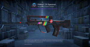 FAMAS | ZX Spectron (Minimal Wear) Screenshot