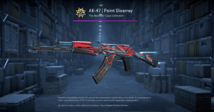AK-47 | Point Disarray (Well-Worn) Screenshot