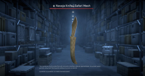 ★ Navaja Knife | Safari Mesh (Minimal Wear) Screenshot