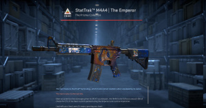 StatTrak™ M4A4 | The Emperor (Battle-Scarred) Screenshot