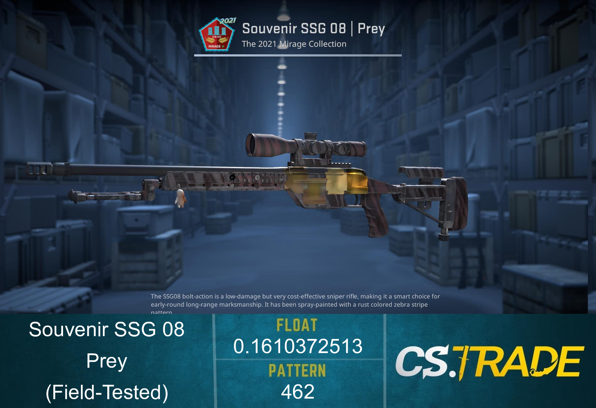 SSG 08 | Prey (Field-Tested) Screenshot