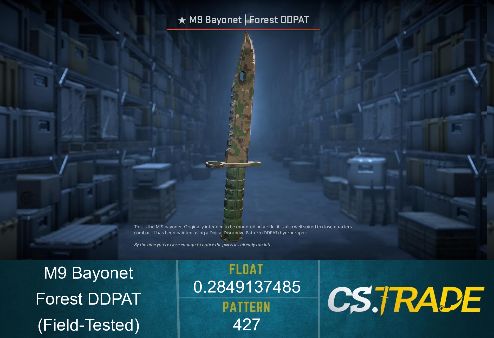 ★ M9 Bayonet | Forest DDPAT (Factory New) Screenshot