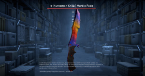 ★ Huntsman Knife | Marble Fade (Factory New) Screenshot