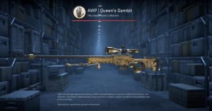 AWP | Queen's Gambit (Well-Worn) Screenshot