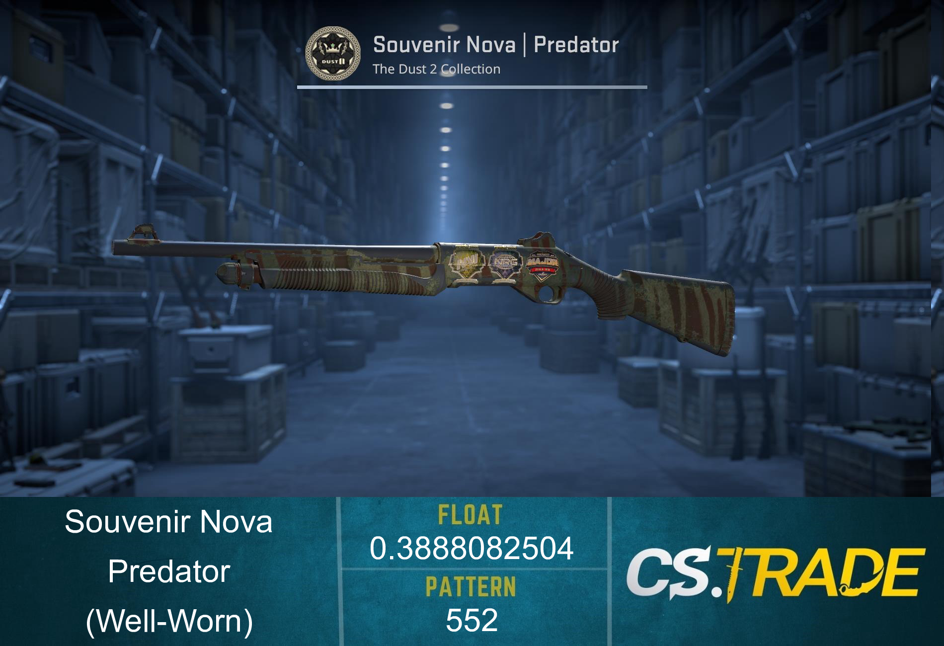 Souvenir Nova | Predator (Well-Worn) Screenshot