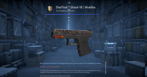 StatTrak™ Glock-18 | Wraiths (Factory New) Screenshot