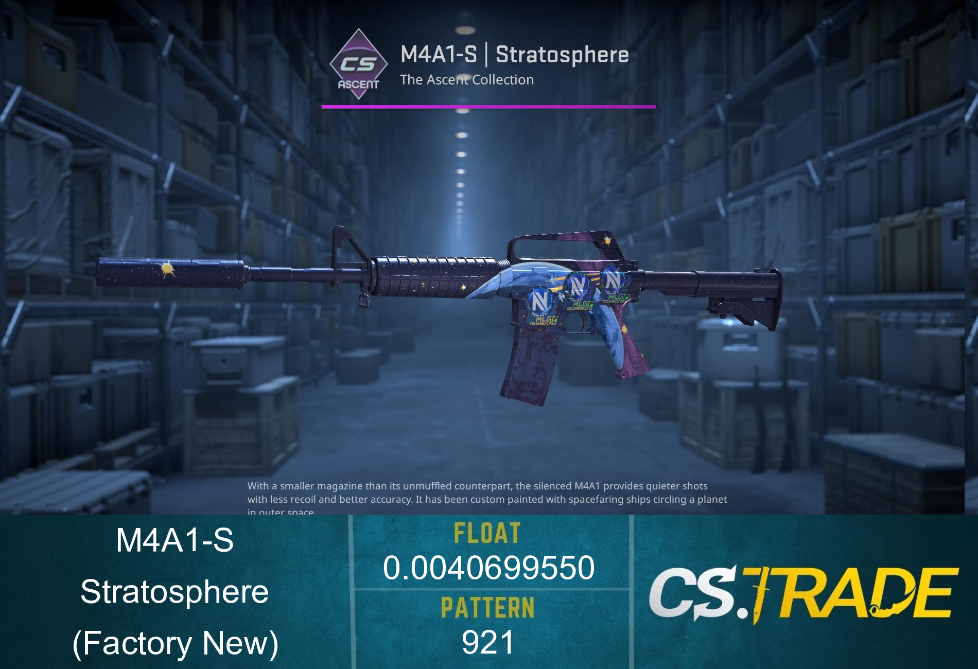 M4A1-S | Stratosphere (Factory New) Screenshot