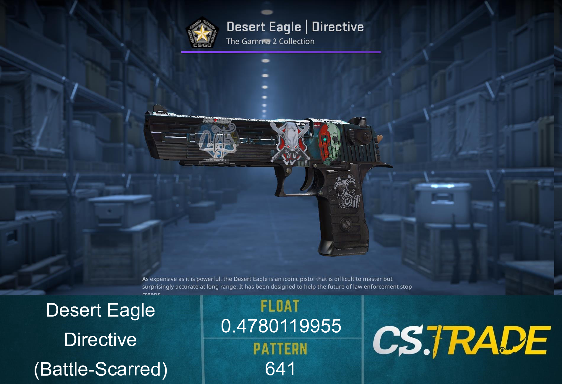 Desert Eagle | Directive (Battle-Scarred) Screenshot