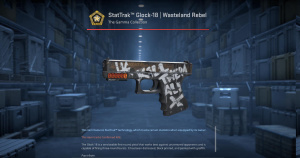StatTrak™ Glock-18 | Wasteland Rebel (Field-Tested) Screenshot