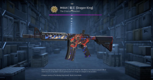 M4A4 | 龍王 (Dragon King) (Battle-Scarred) Screenshot