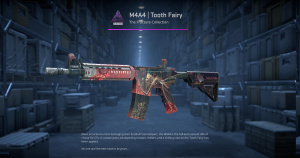 M4A4 | Tooth Fairy (Minimal Wear) Screenshot