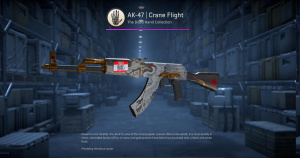 AK-47 | Crane Flight (Battle-Scarred) Screenshot