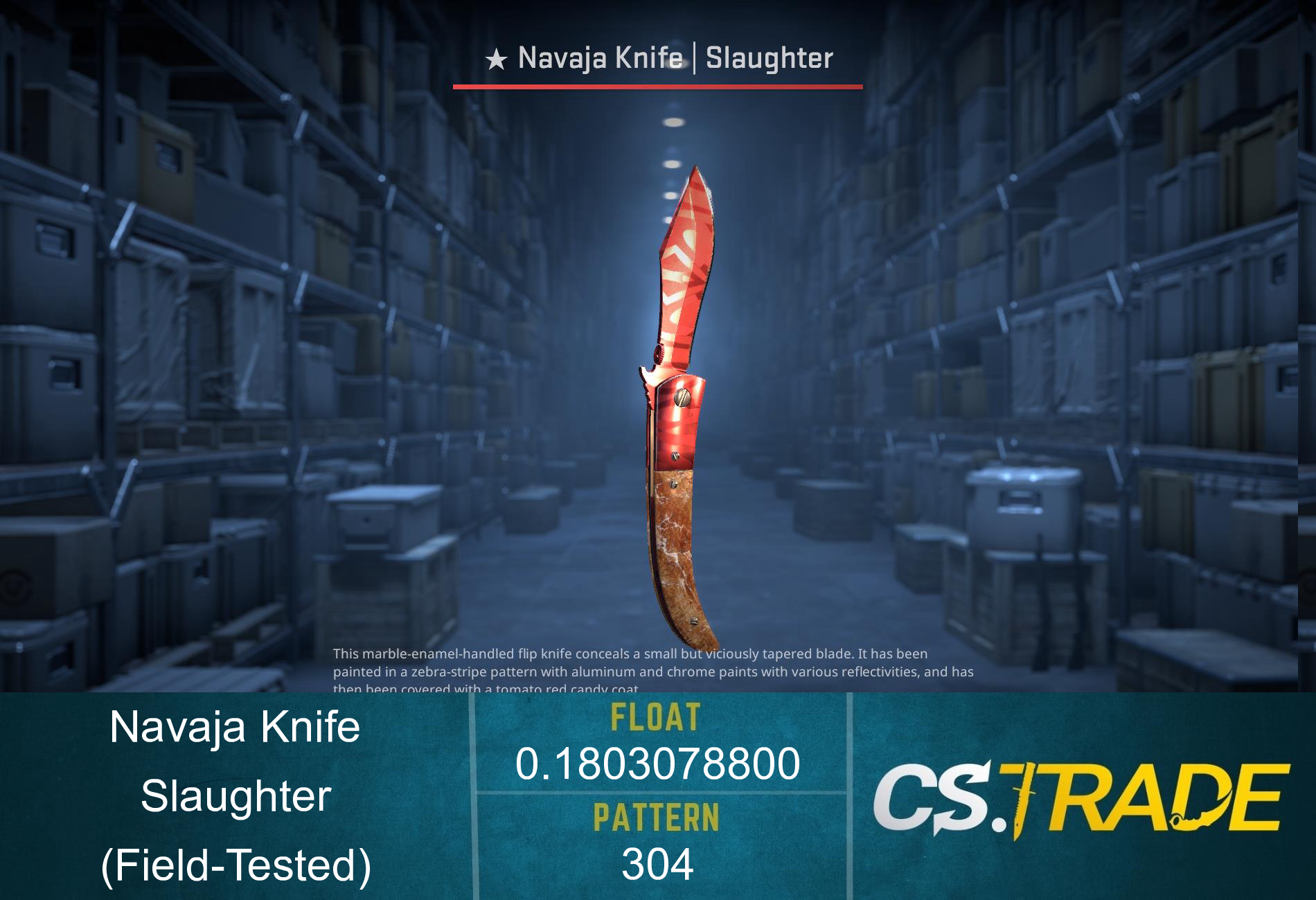 ★ Navaja Knife | Slaughter (Field-Tested) Screenshot