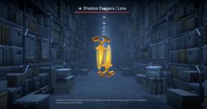 ★ Shadow Daggers | Lore (Field-Tested) Screenshot