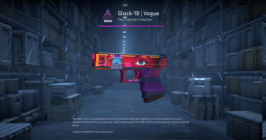 Glock-18 | Vogue (Factory New) Screenshot