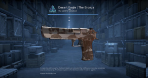 Desert Eagle | The Bronze (Factory New) Screenshot