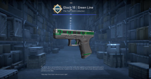 Glock-18 | Green Line (Factory New) Screenshot