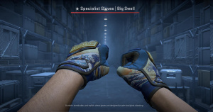 ★ Specialist Gloves | Big Swell (Field-Tested) Screenshot