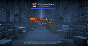 R8 Revolver | Blaze (Factory New) Screenshot