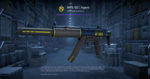 MP5-SD | Agent (Factory New) Screenshot