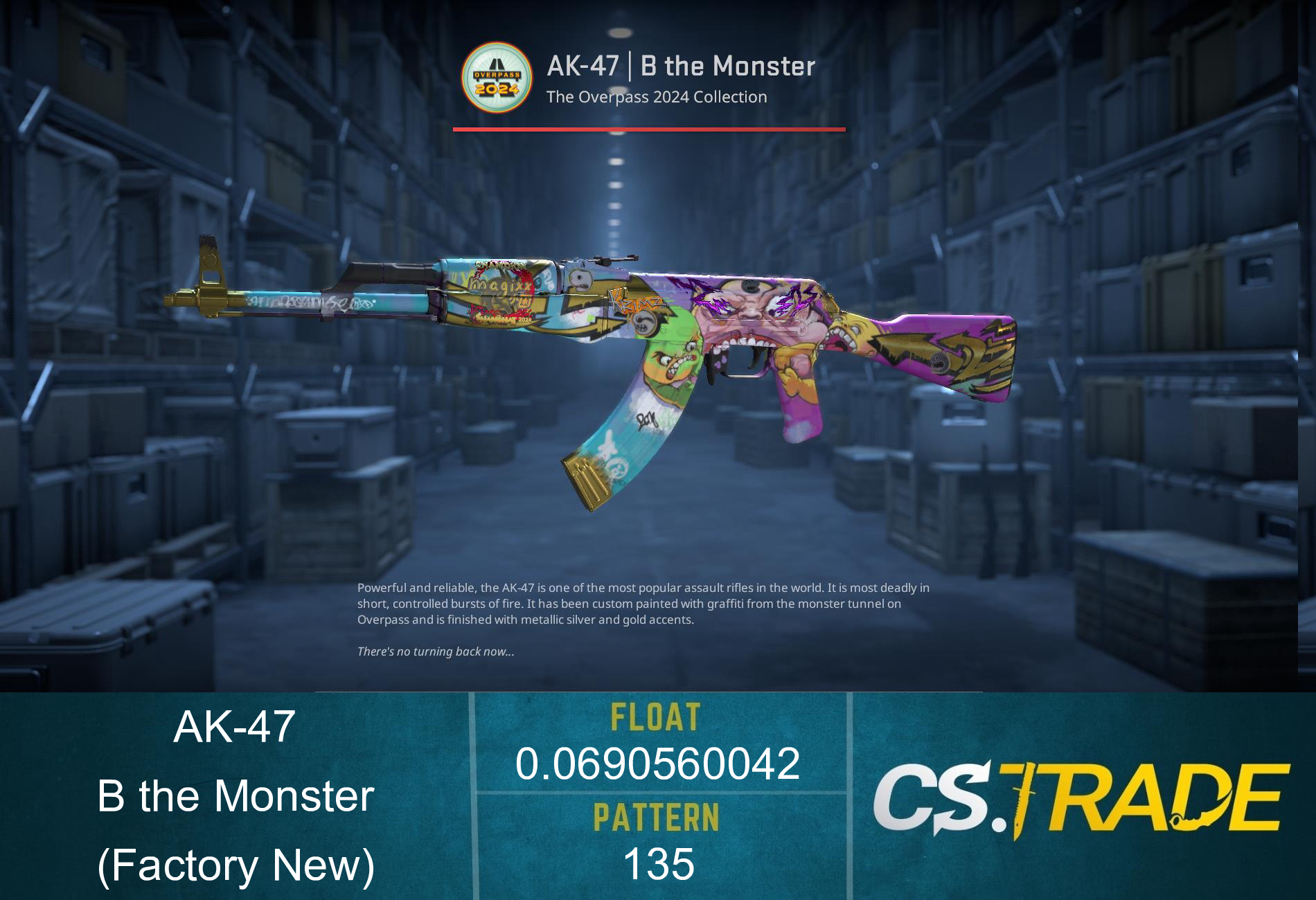 AK-47 | B the Monster (Factory New) Screenshot