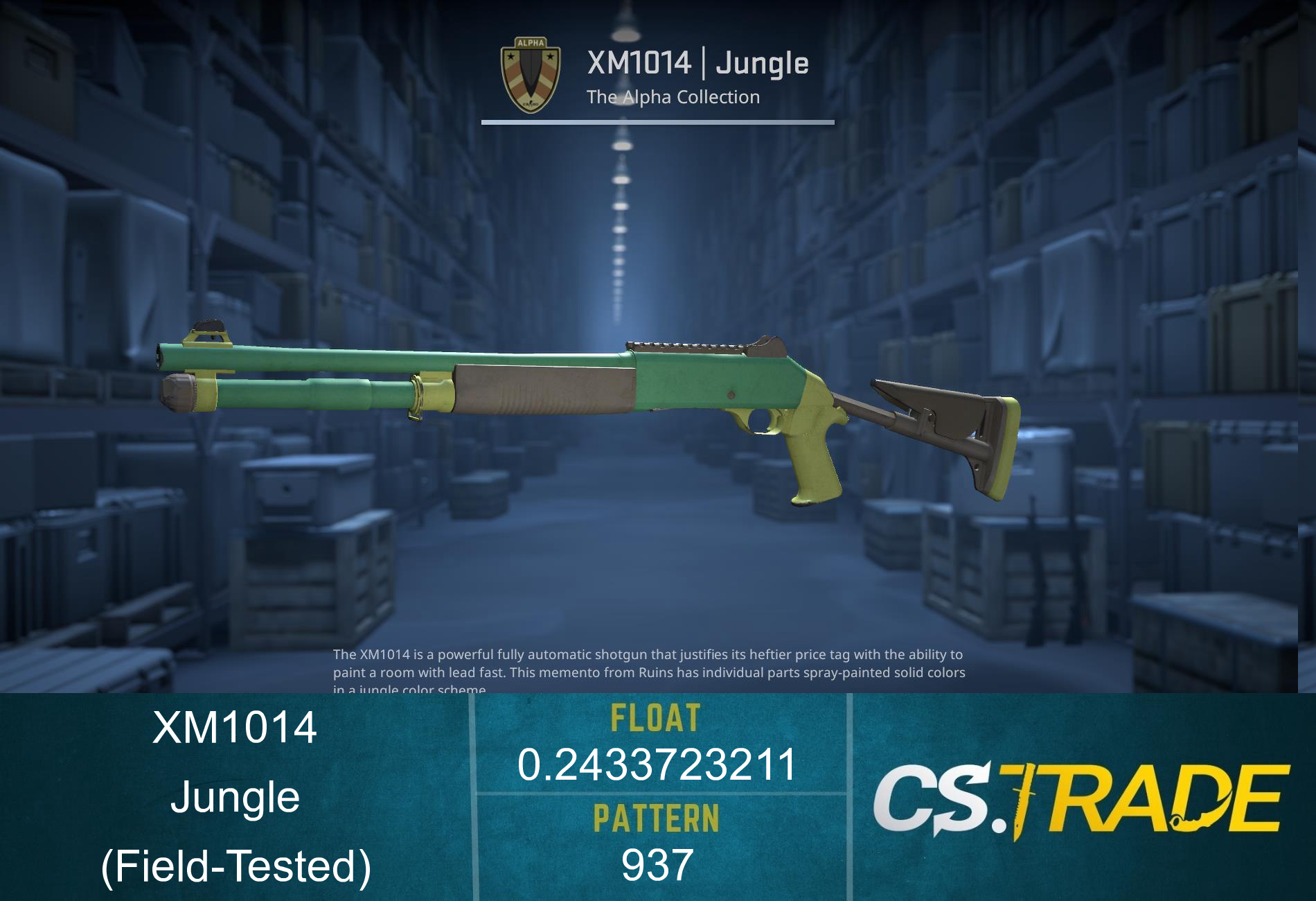 XM1014 | Jungle (Field-Tested) Screenshot