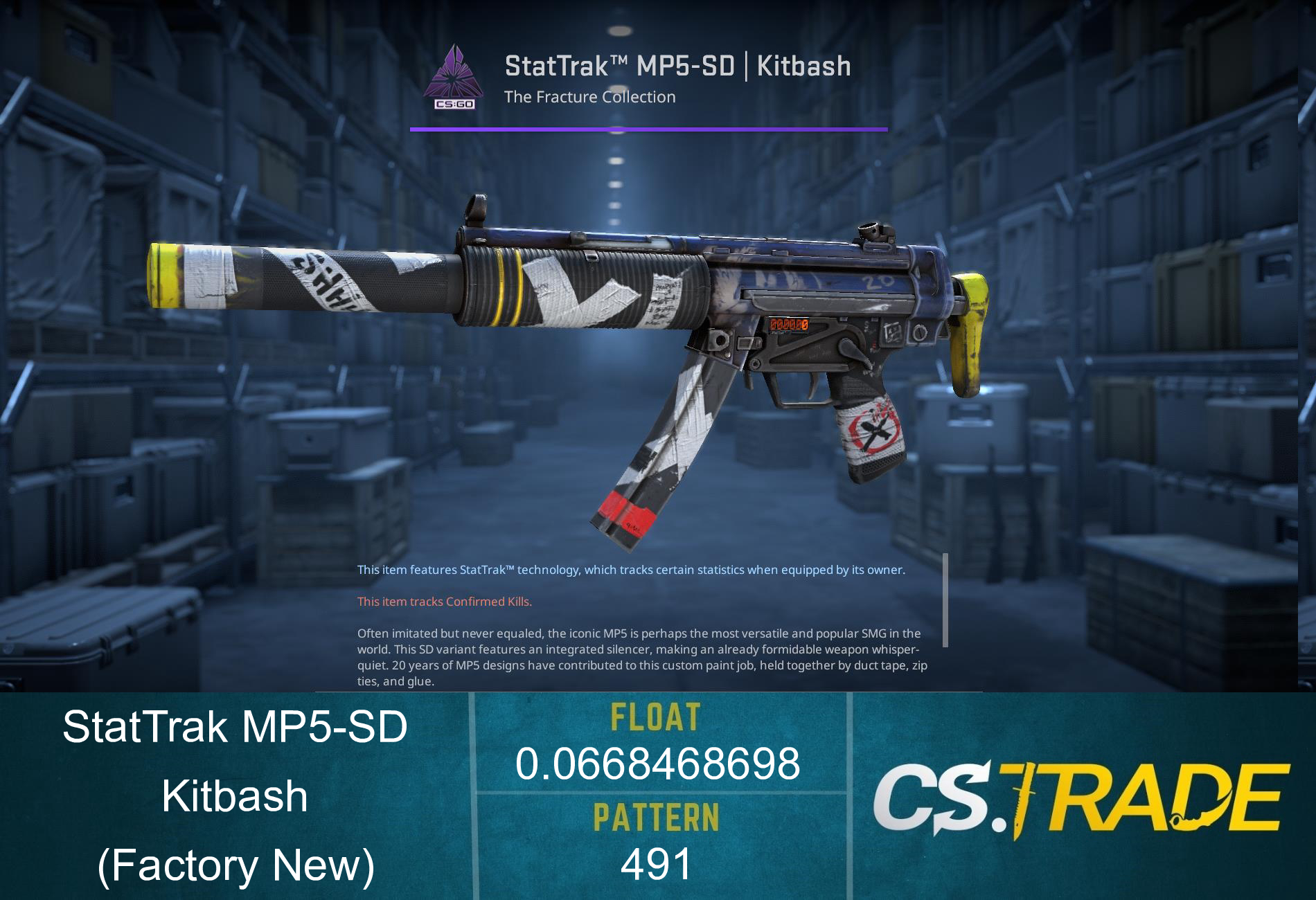 MP5-SD | Kitbash (Factory New) Screenshot