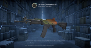 Galil AR | Amber Fade (Field-Tested) Screenshot