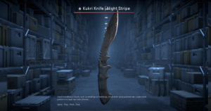 ★ Kukri Knife | Night Stripe (Field-Tested) Screenshot
