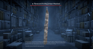 ★ Paracord Knife | Urban Masked (Well-Worn) Screenshot