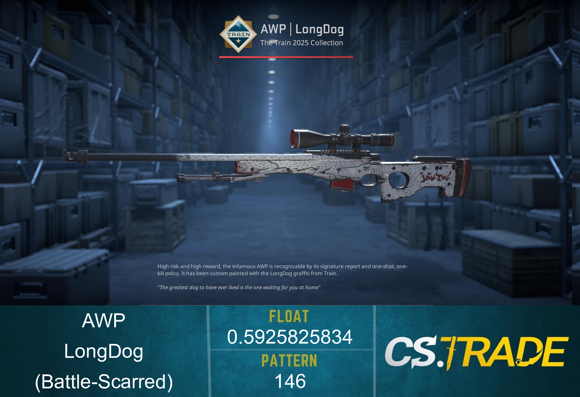 AWP | LongDog (Battle-Scarred)