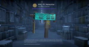 MAC-10 | Malachite (Factory New) Screenshot