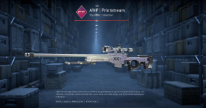 AWP | Printstream (Well-Worn) Screenshot