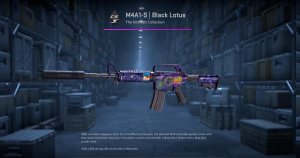 M4A1-S | Black Lotus (Field-Tested) Screenshot