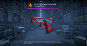 Glock-18 | Water Elemental (Field-Tested) Screenshot
