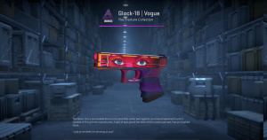 Glock-18 | Vogue (Factory New) Screenshot