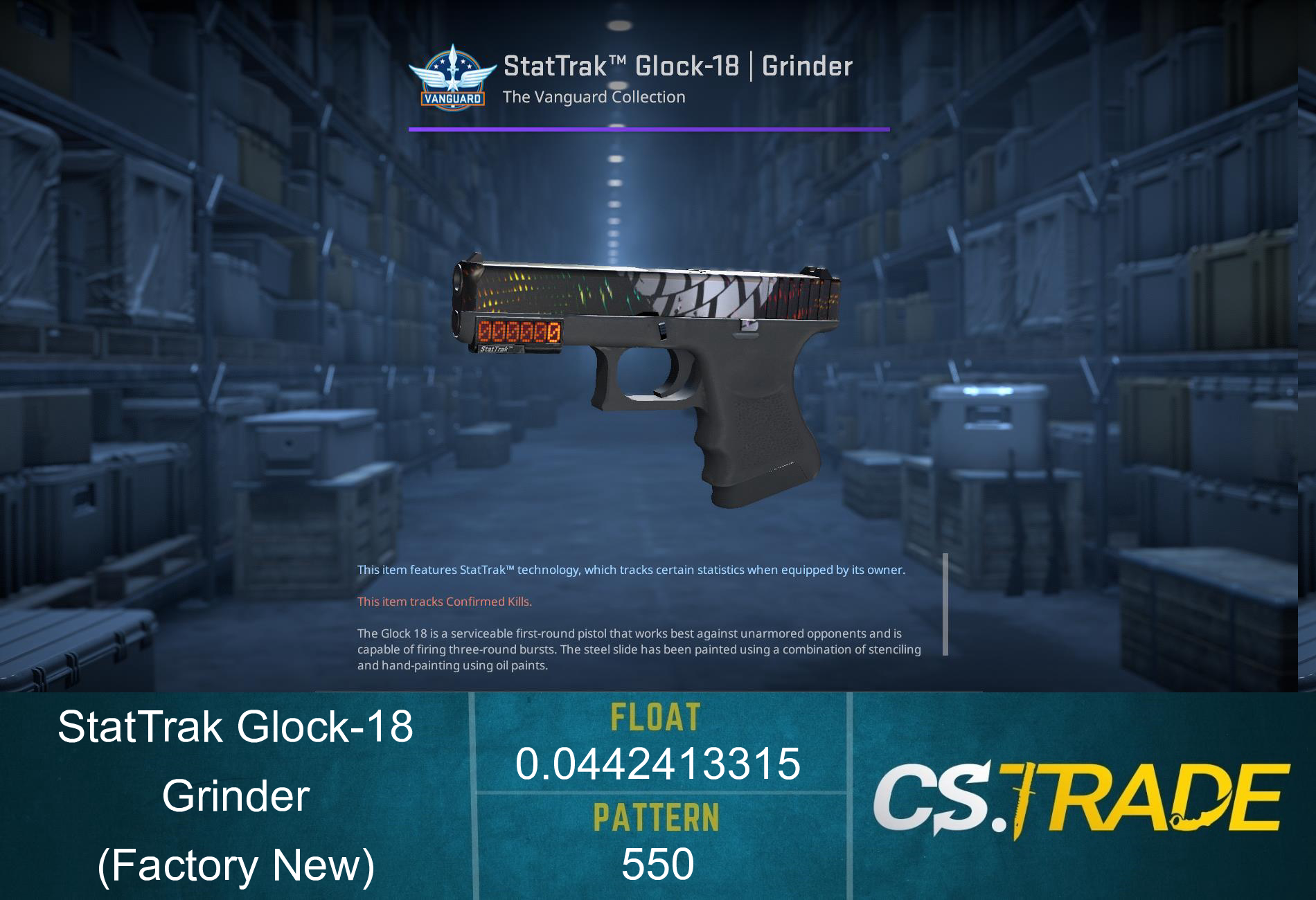 Glock-18 | Grinder (Factory New) Screenshot