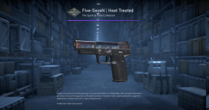 Five-SeveN | Heat Treated (Field-Tested) Screenshot