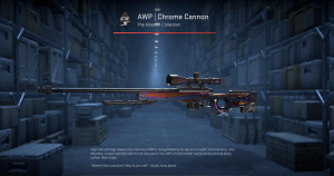 AWP | Chrome Cannon (Minimal Wear) Screenshot