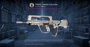 FAMAS | Mecha Industries (Factory New) Screenshot
