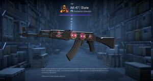 AK-47 | Slate (Well-Worn) Screenshot