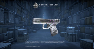 Glock-18 | Trace Lock (Minimal Wear) Screenshot